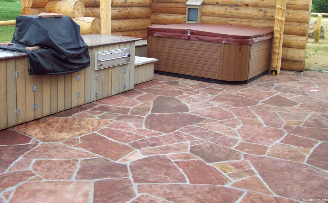 Colorado Red flagstone 0009