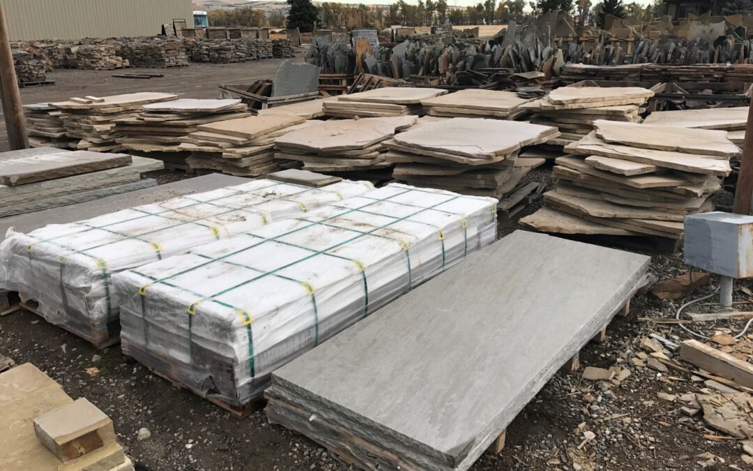 Sandstone slabs 1166