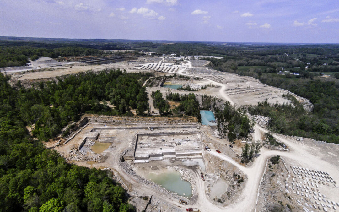 Limestone quarry