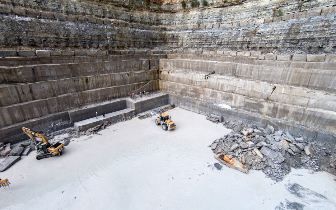 Limestone quarry